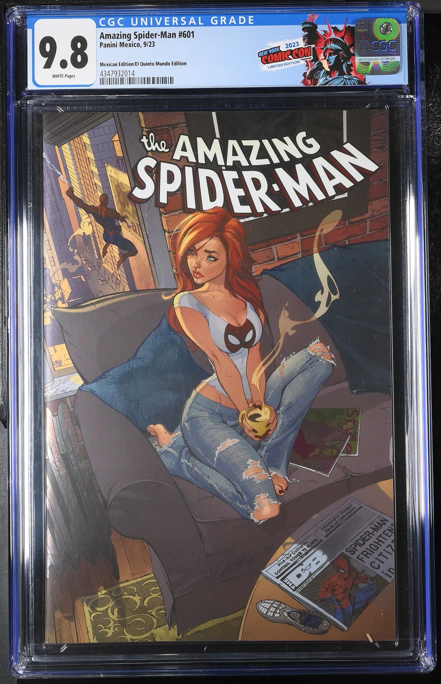 Amazing Spider-Man #601 (Mexican Foil Edition) CGC 9.8