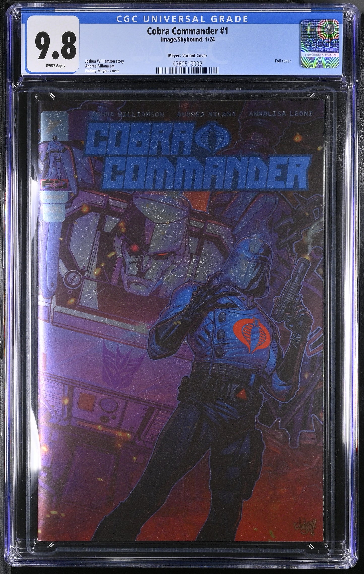 Cobra Comander 1 front