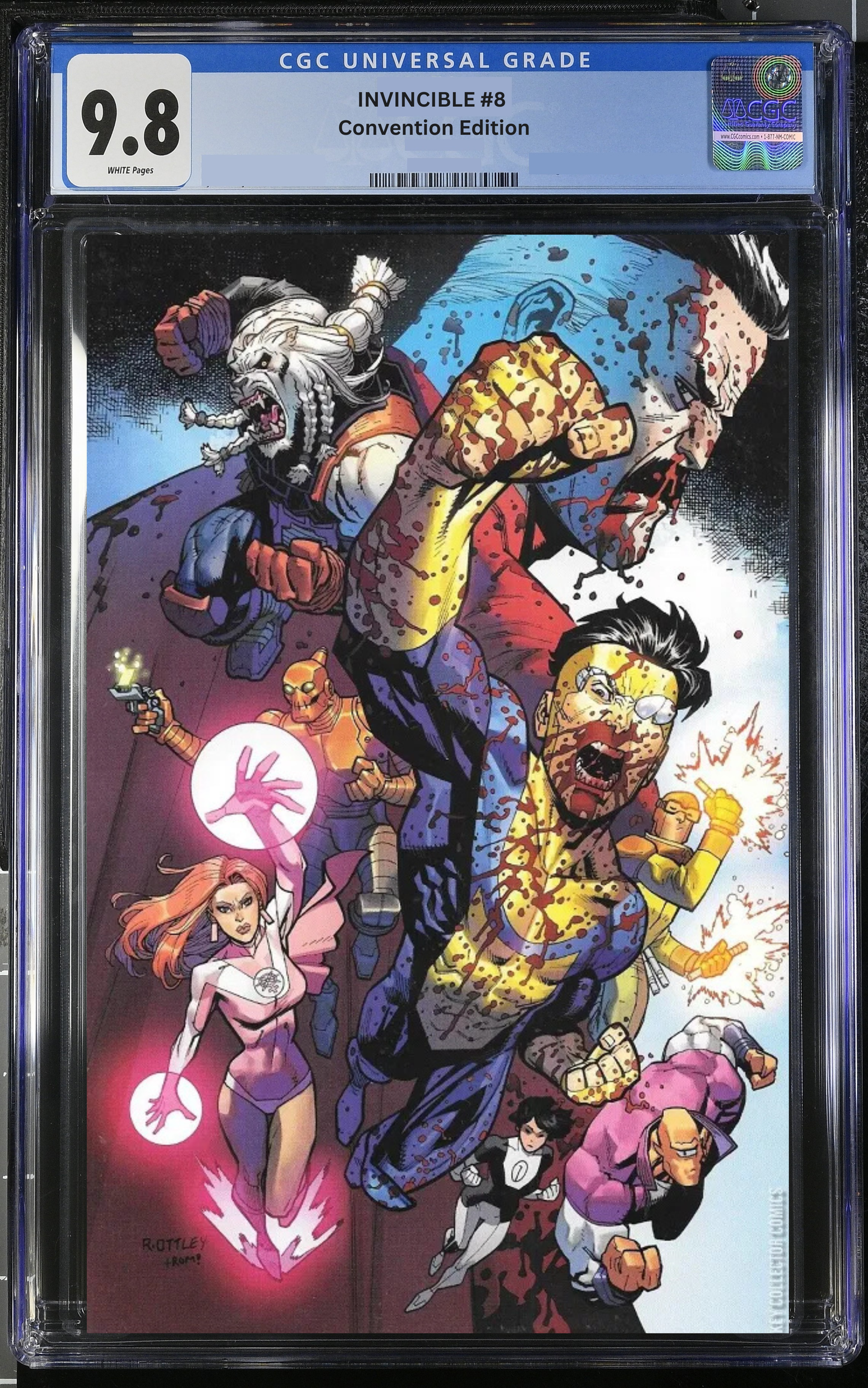 Invincible #8 (Ottley Convention Edition) CGC 9.8