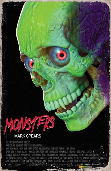 Mark Spears Monsters #1 Fifth Printing