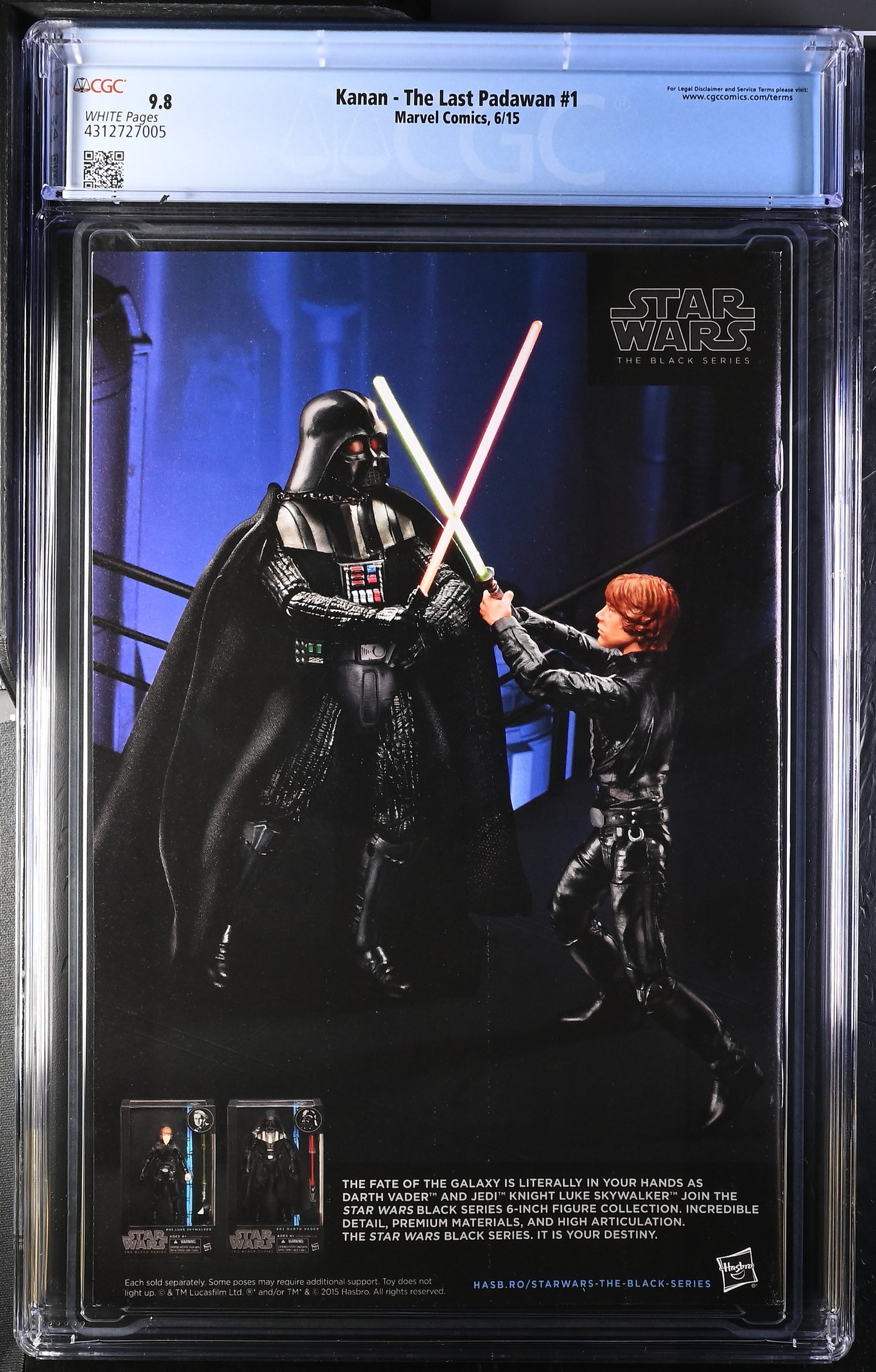Kanan - The Last Padawan 1 6/15 Marvel Comics CGC 9.8