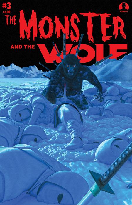 MARK SPEARS MONSTERS THE MONSTER & THE WOLF #3 VARIANT SET