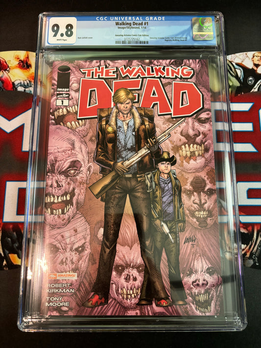 The Walking Dead #1 (Amazing Arizona Comic Con Variant) Liefeld CGC 9.8