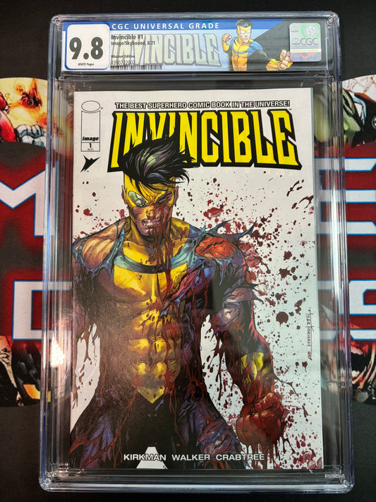 Invincible #1 (Whatnot Edition) Tyler Kirkham Custom Label CGC 9.8