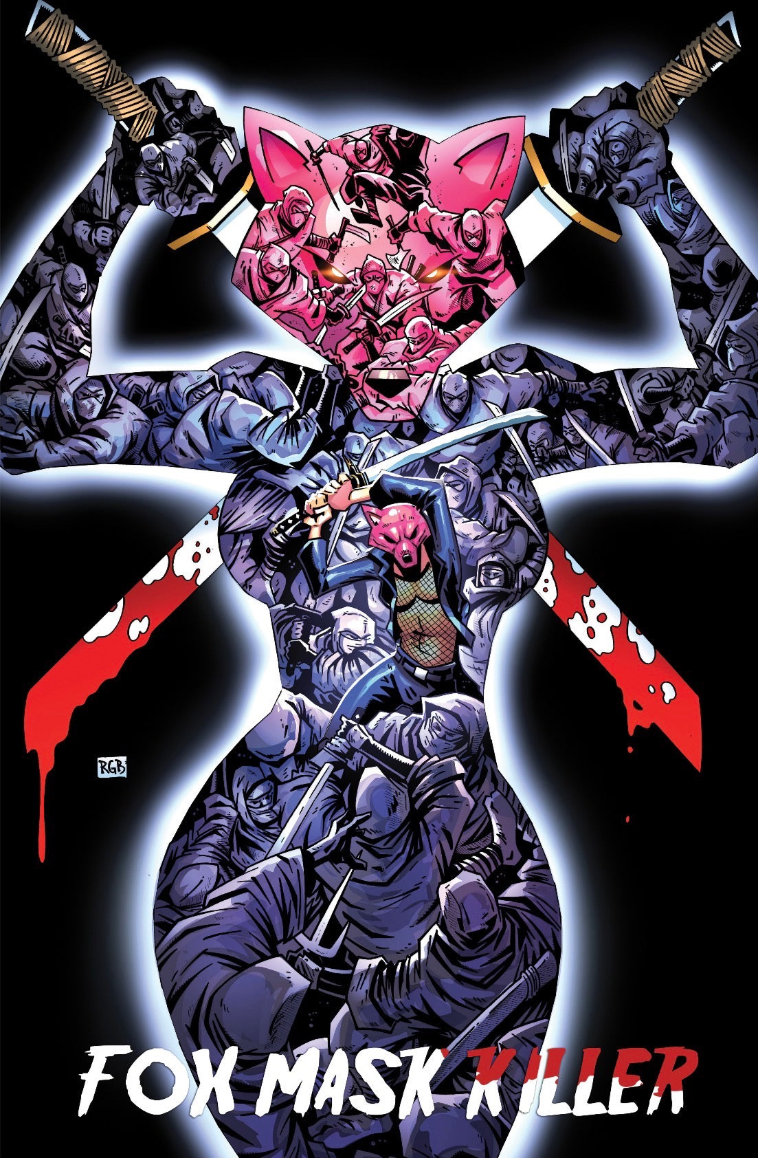 EXQUISITE CORPSES: FOX MASK KILLER #1 RYAN G BROWNE EXCLUSIVE VARIANT - LIMITED TO 500 COPIES - IMAGE COMICS