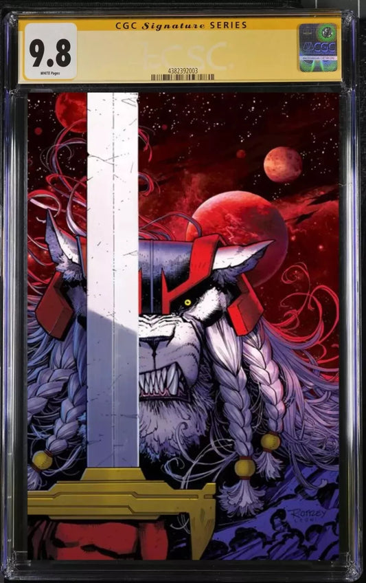 Battle Beast #1 1:1000 CGC SS 9.8 Double Signed by Ryan Ottley and Robert Kirkman
