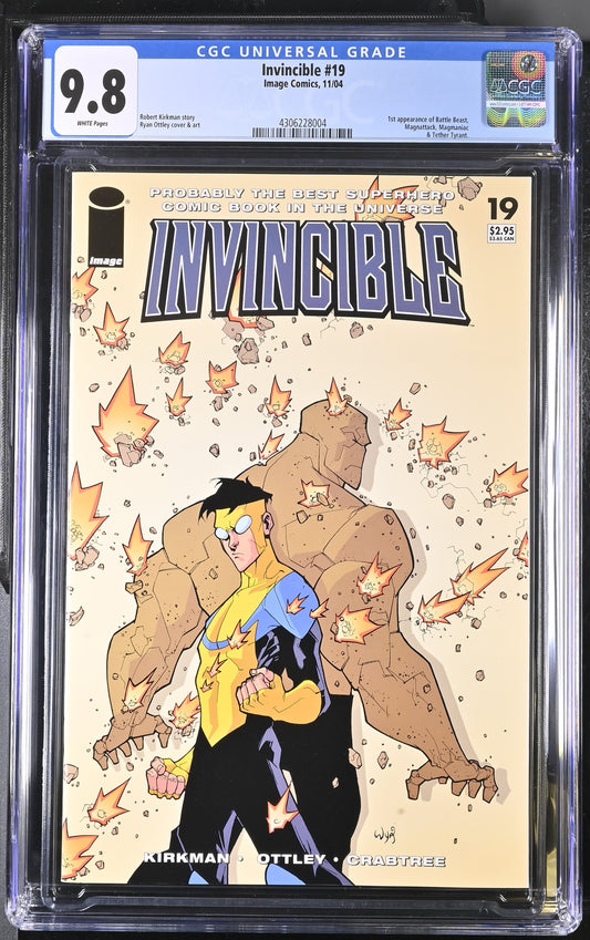 Invincible #19 (1st app Battle Beast) CGC 9.8