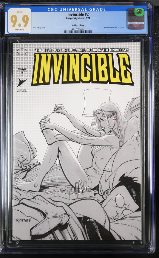 Invincible #2 (SDCC Skybound Insiders Edition) CGC 9.9