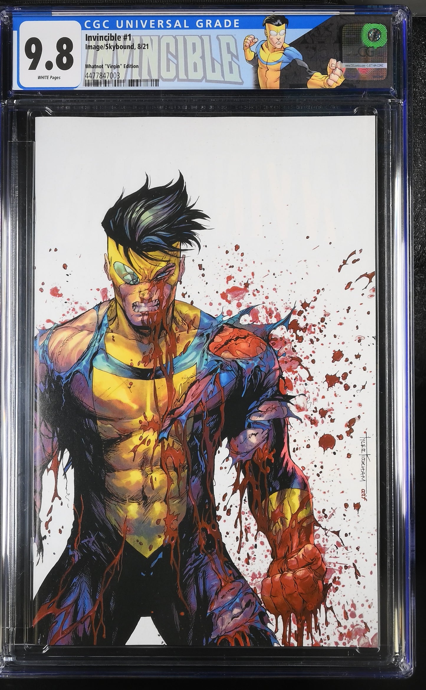 Invincible #1 (Whatnot Invincible Virgin Edition) CGC 9.8