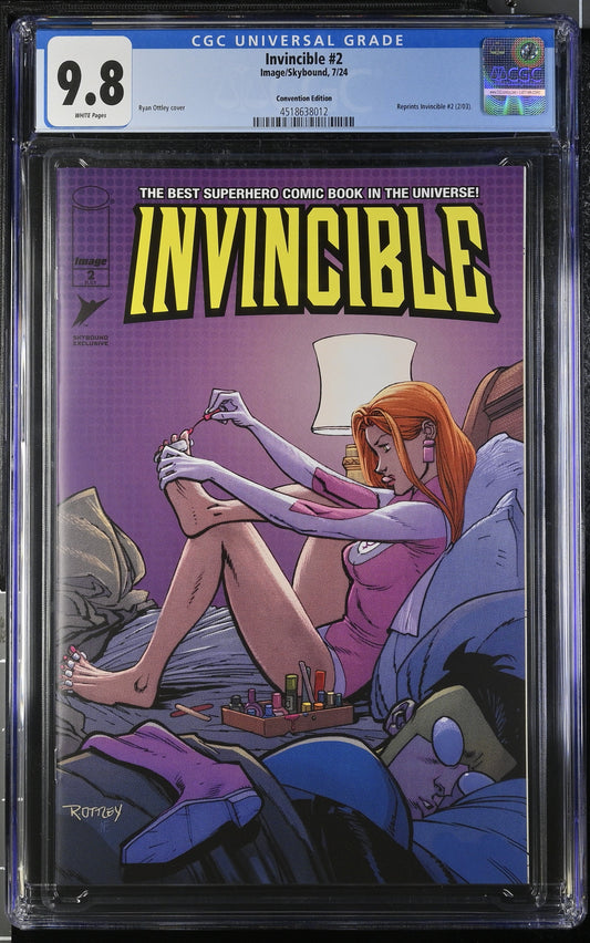 Invincible #2 (Ottley Convention Trade Dress Edition) CGC 9.8