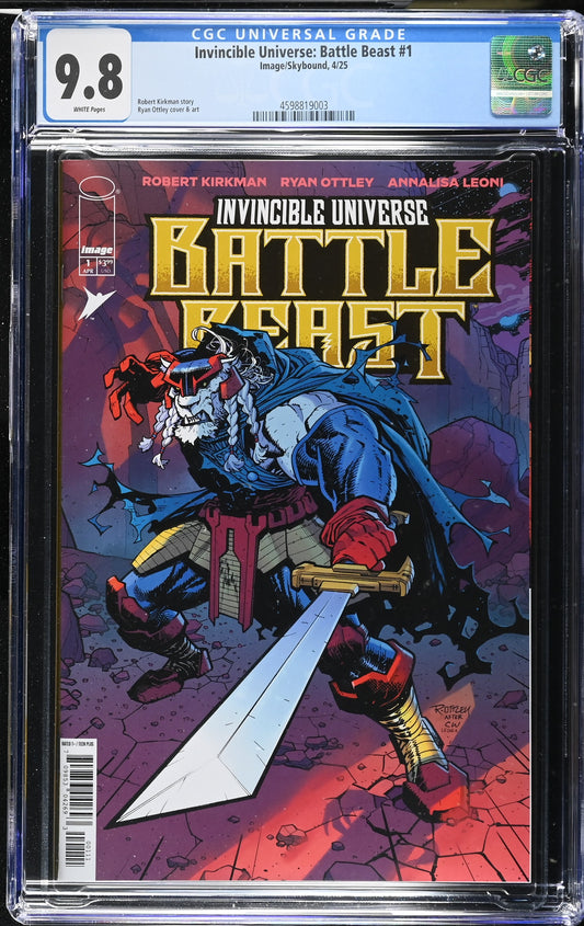 Invincible Universe: Battle Beast #1 CGC 9.8