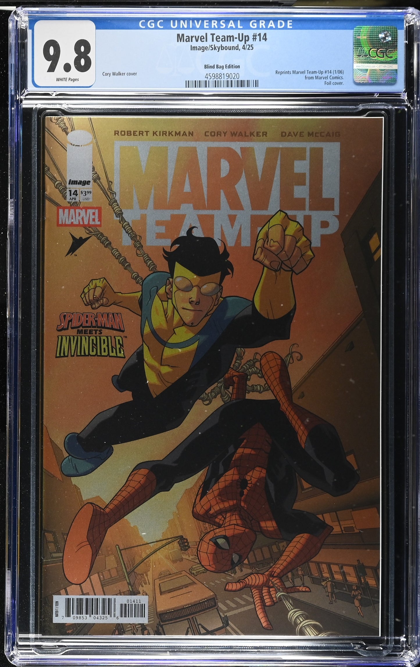 Marvel Team-Up #14 - Foil Battle Beast Blind Bag CGC 9.8