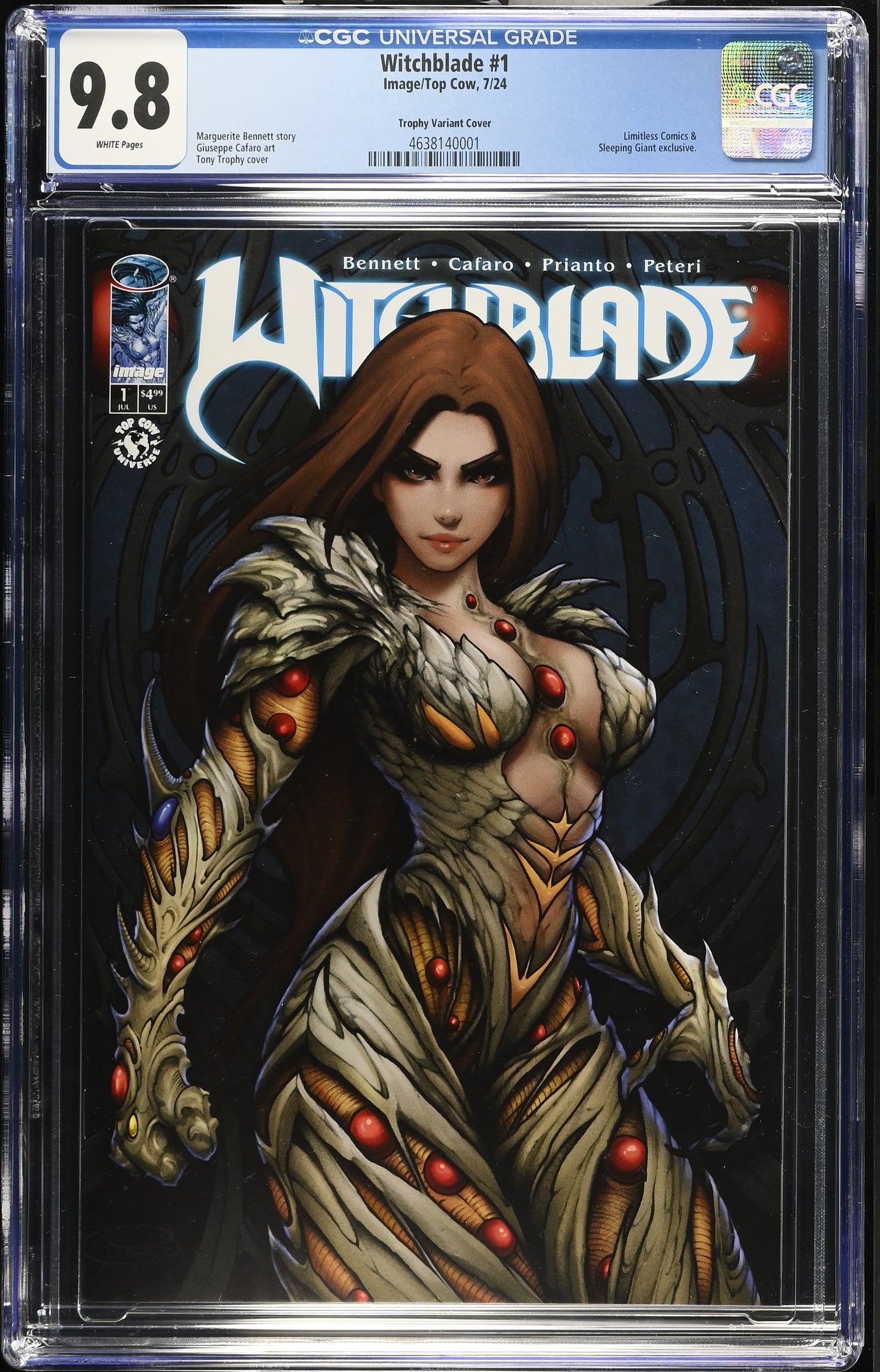 Witchblade #1 SDCC 2024 Exclusive - Tony Trophy