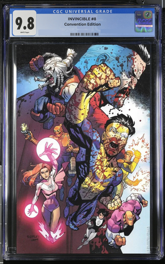 Invincible #8 (Ottley Convention Edition) CGC 9.8
