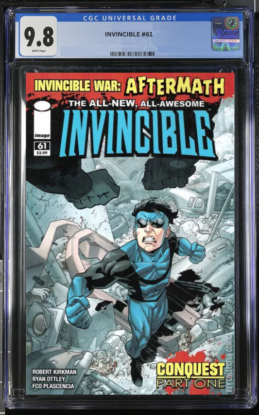 Invincible #61 (1st app of Conquest) CGC 9.8