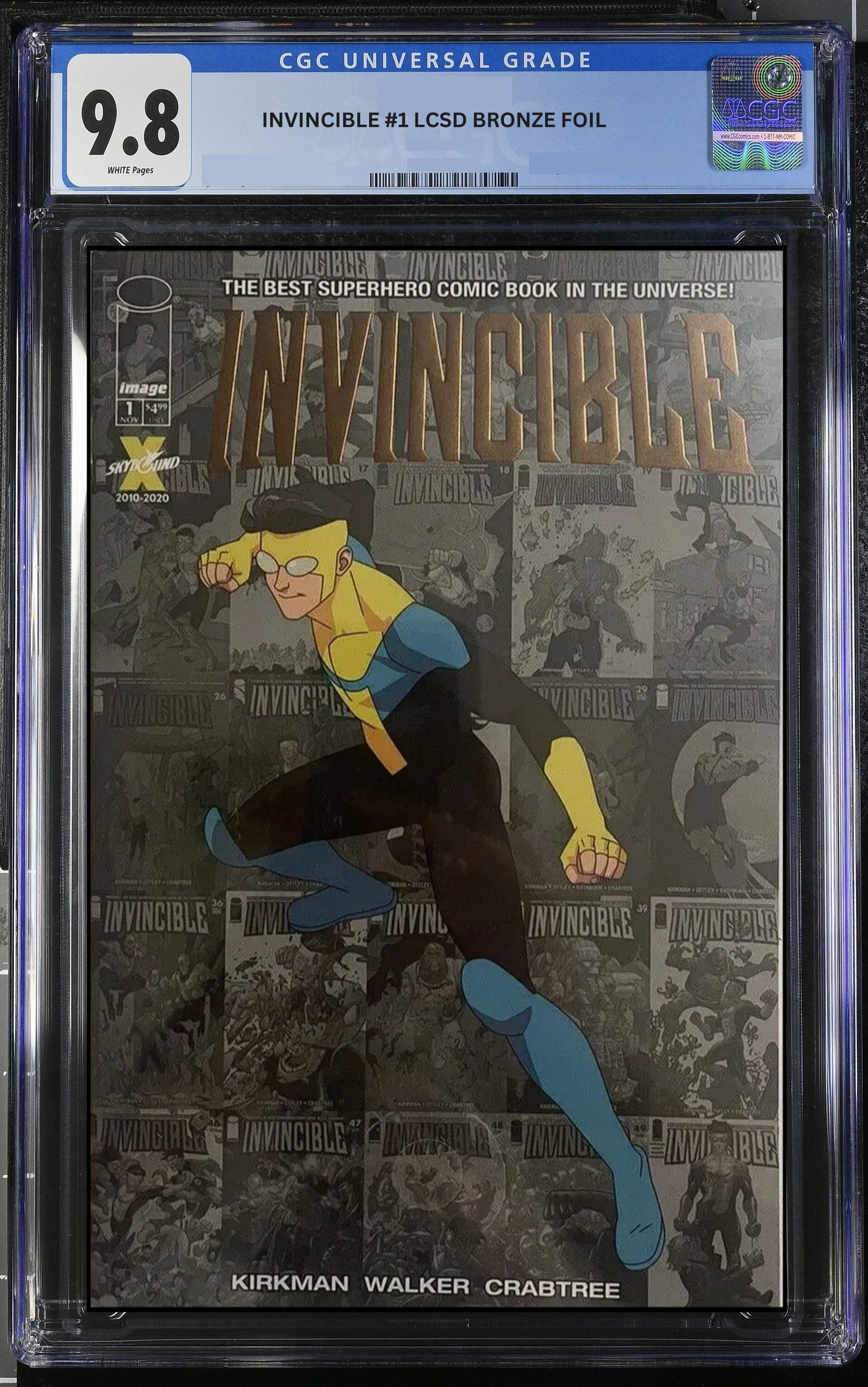 Invincible #1 (Bronze Foil Edition) CGC 9.8
