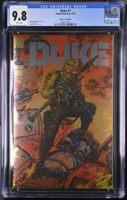 Duke #1 (Cvr F Inc 1:100 Meyers Variant) CGC 9.8