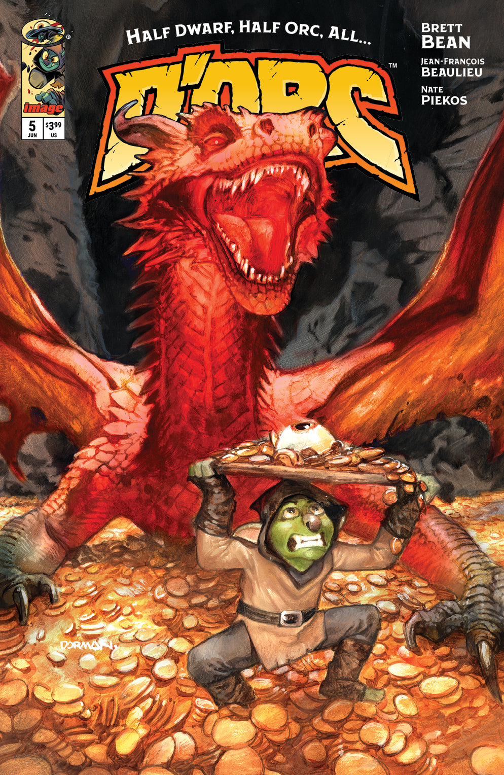 D’Orc #5 Dave Dorman Exclusive Variant - Limited to 500 - Image Comics