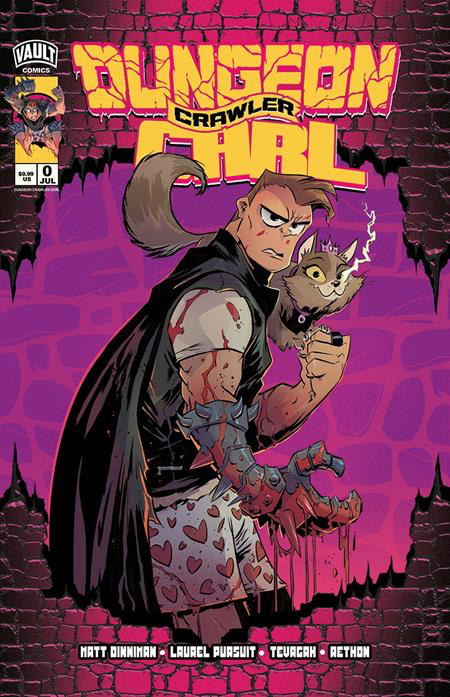 DUNGEON CRAWLER CARL SPECIAL EDITION #0 2ND PTG - Vault Comics