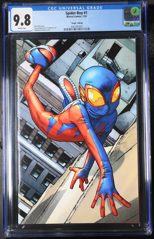 Spider-Boy #1 (1:100 Virgin Edition) CGC 9.8