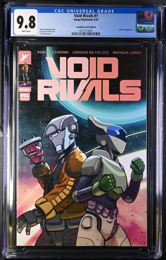 Void Rivals 1 6/23 Image/Skybound Jonathan Comics Edition CGC 9.8